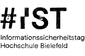 Logo des Informationssicherheitstags der Hochschule Bielefeld