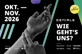 Visual der Geniale 2026: Zwei Finger nehmen den Puls an einem Arm