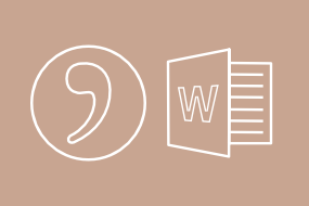 Grafik mit Citavi und Word Logo nebeneinander
