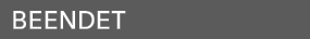 Eine horizontaler Balken mit der Aufschrift BEENDET