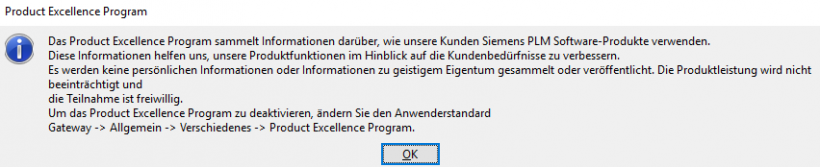 Siemens NX Product Excellence Program