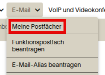 Meine Postfächer
