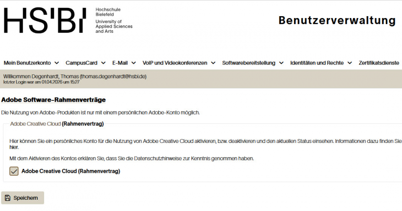 Adobe CC: Konto bei Adobe erstellen