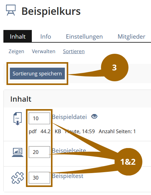 Schritt 2.2.1 bis 2.2.3