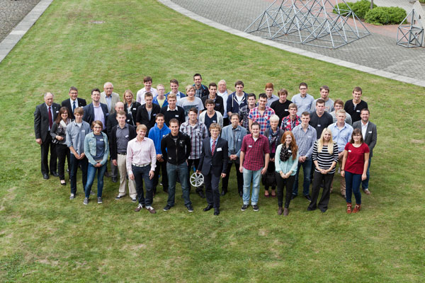Begrüßung der PI-Erstsemester Maschinenbau mit Unternehmensvertretern