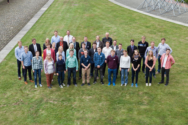 Begrüßung der PI-Erstsemester Wirtschaftsingenieurwesen mit Unternehmensvertretern