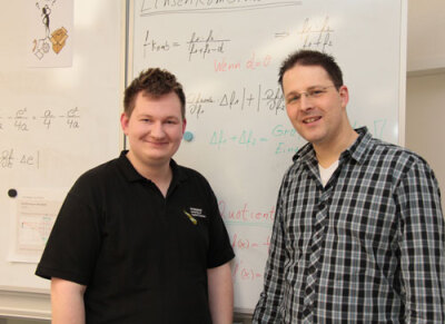 Monty Schulz-Dievenow und Uwe Sedlak