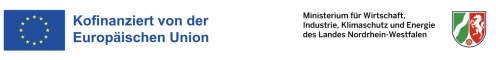 Gefördert vom Ministerium für Wirtschaft, Klimaschutz und Energie des Landes NRW