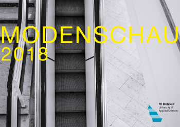 Plakat zur Modenschau