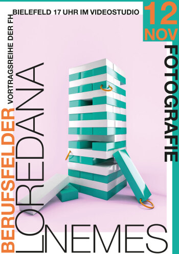 Plakat zum Werkvortrag von Loredana Nemes