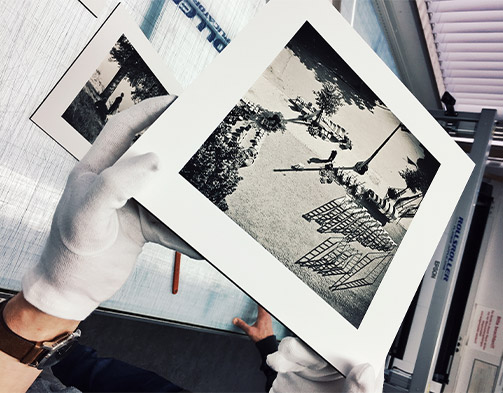 Ausstellungsprint; Foto: Marcus Wildelau