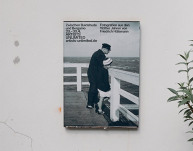 Plakat zur Ausstellung (Entwurf Rebecca Butzlaff); Foto: Malte Oing
