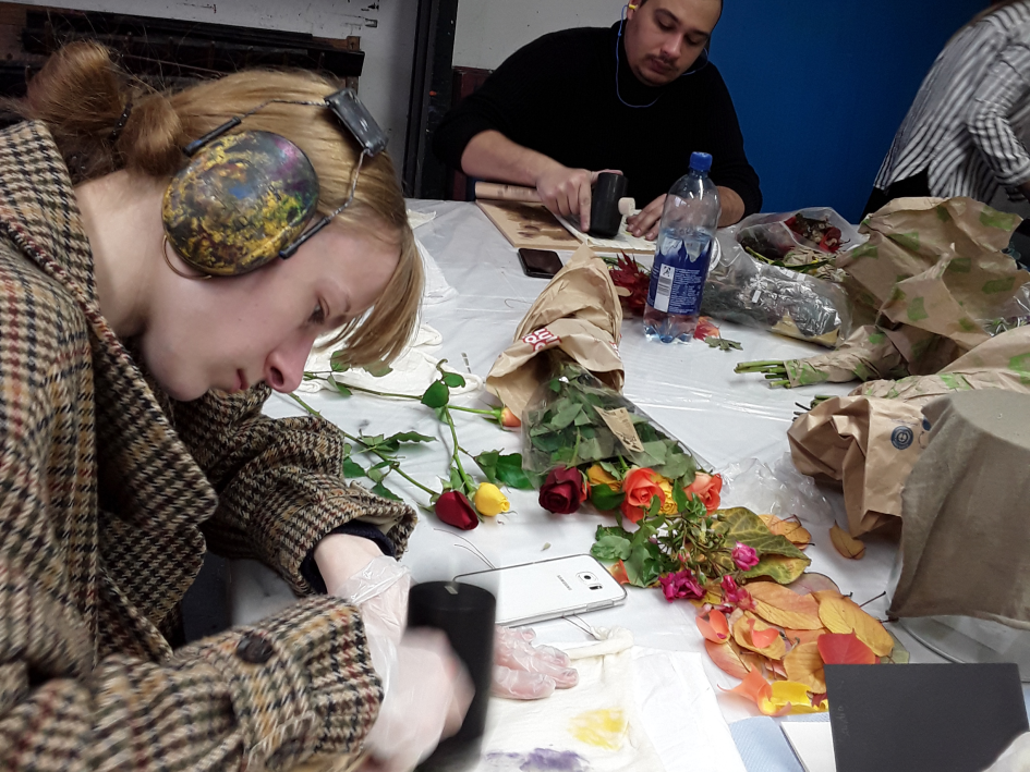 Arbeitsprozess im Workshop