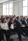 Publikum bei der Einführung des neuen dualen Bachelor Studiengangs