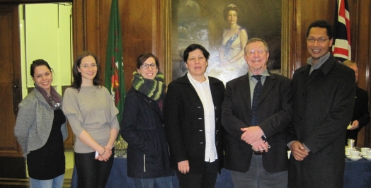 Reisegruppe Nottingham des Transform-Projektes