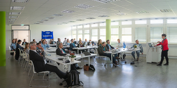 Series of presentations in the UAS research building at the Kurt-Schumacher-Str.