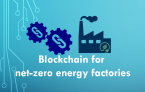 Blockchain application within net-zero energy factories