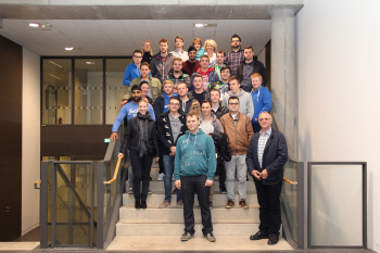Hooge School - Belgische Besuchergruppe am FB IuM