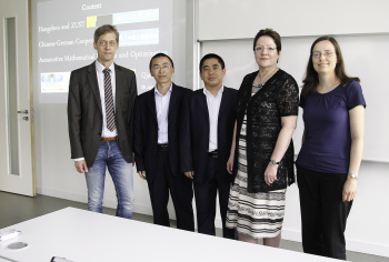 Chinesische Gastwissenschaftler am FB IuM
