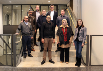 Delegatonsbesuch Palästina Gruppenfoto