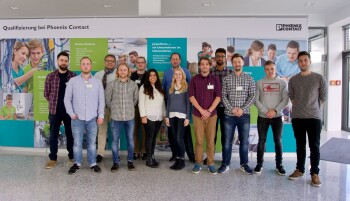 Gruppenfoto Projekt Lean-Arbeitsplätze