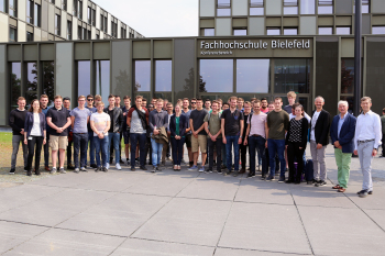 Gruppenfoto PXL FH Bielefeld