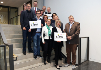 Gruppenfoto im Rahmen der ITES-Beitratssitzung