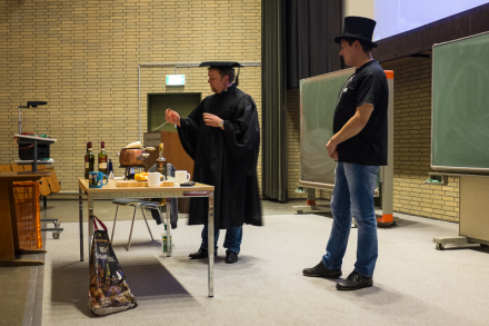 Feuerzangenbowle 2013 Prof. Haubrock