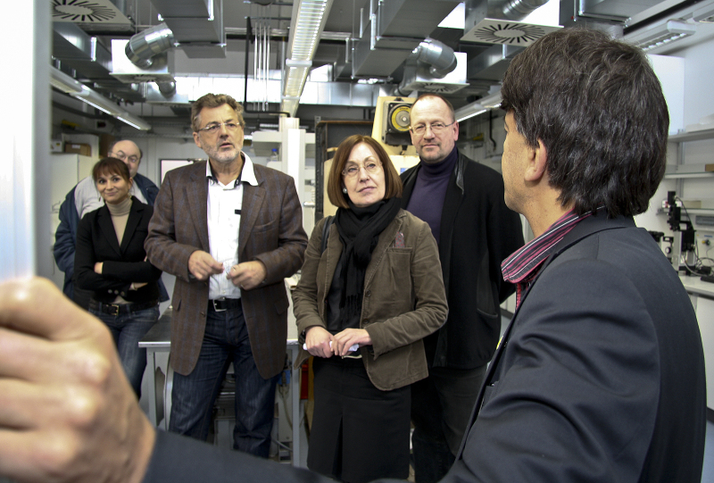 Laborbesichtigung Patel, Bild 1