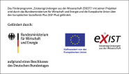 Logos BMWE-EU-exist Forschungstransfer