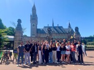 ESS 2025: In front of the Peace Palace in The Hague