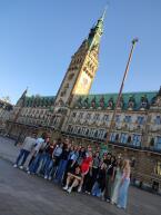 ESS 2025: In front of Hamburg City Hall
