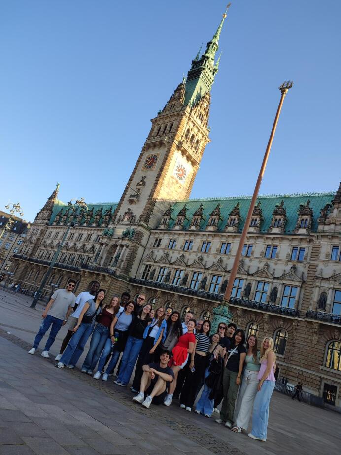 ESS 2025: In front of Hamburg City Hall