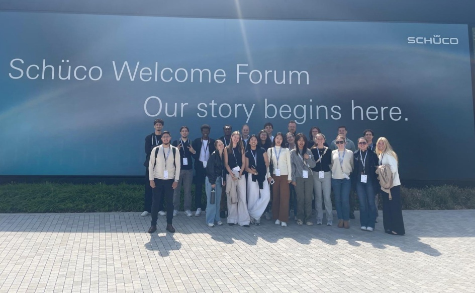 ESS 2025: Company tour at Schüco in Bielefeld
