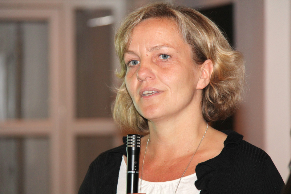 Christiane Freese wurde für ihre Lehre am Fachbereich Wirtschaft und Gesundheit, Bereich Pflege und Gesundheit, mit dem zweiten Preis ausgezeichnet.