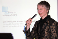 Dr. Karin Ilg, Leiterin der Hochschulbibliothek