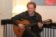 Reinhold Westerheide sorgte für das musikalische Rahmenprogramm.