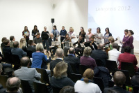 Lehrpreis mit Musikern und Publikum