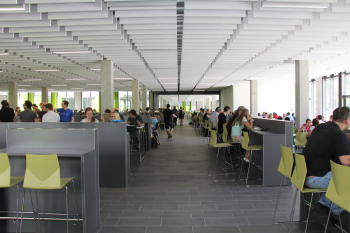 Mensa im Gebäude X, Campus Bielefeld