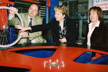 NRW-Wissenschaftsministerin Hannelore Kraft - Antrittsbesuch an der FH Bielefeld