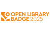 Grafik mit Text Open Library Badge 2025