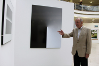 Ausstellungsinitiator Klaus Schwickert