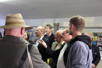 Plakartive-Rundgang mit Professor Göbel