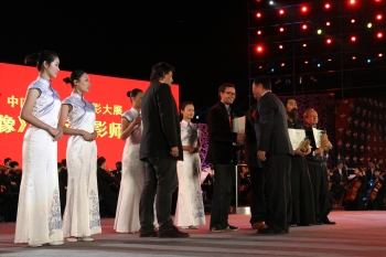 Daniel Schumann bei Verleihung Foreign Artist Award in Pingyao