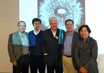 Fünf Teilnehmer des Fotosymposiums