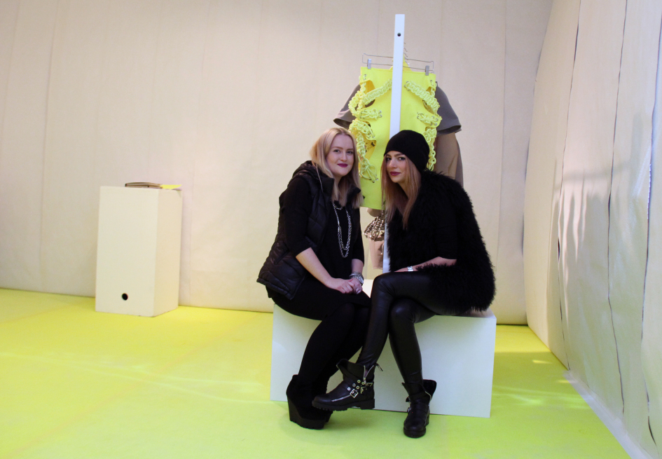 Leonie Ludewig und Saida Woldt