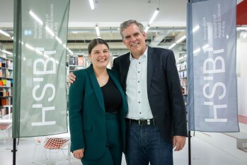 Aika Kloss und Prof. Dr.-Ing. Heiko Twelmeier