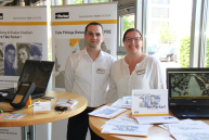 Unternehmensvertreter bei Praxisplazbörse