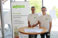 Unternehmensvertreter bei Praxisplatzbörse