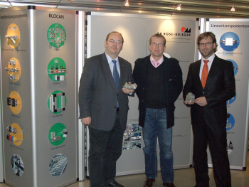 Demonstrationswand von Rose und Krieger am Fachbereich Maschinenbau